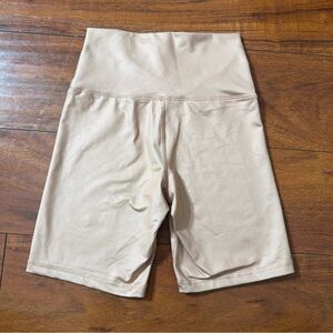 New Aerie Women's Cream Bike Shorts Sz Small S